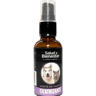 Aceite Natural Cicatrizante para Perros y Gatos