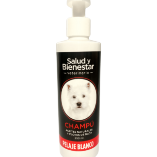 Shampoo Natural para Pelaje Blanco de Perros
